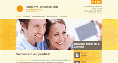 Desktop Screenshot of andersonendo.com